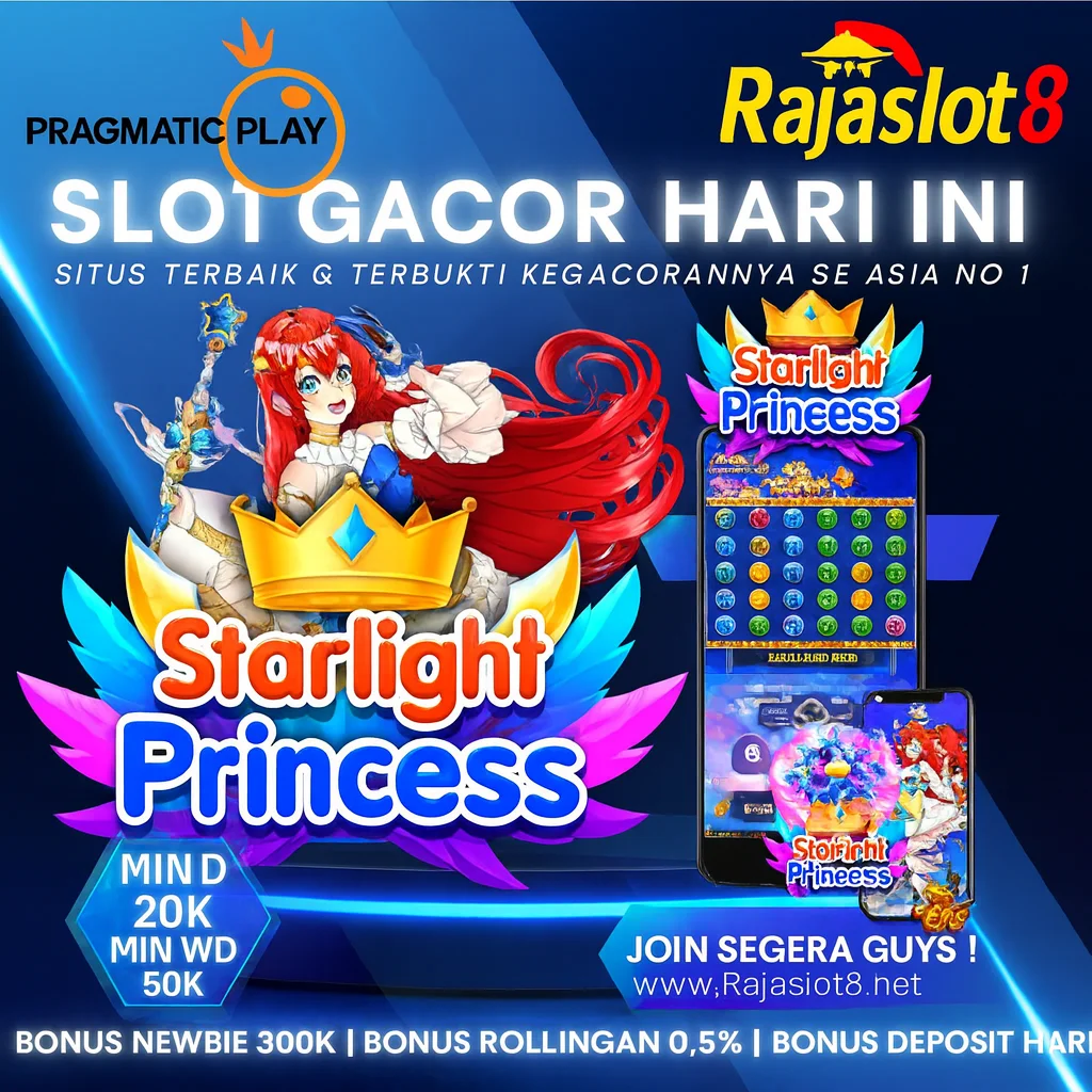 Rajaslot8 : Penyedia Game Online Raja Slot8 Terpercaya 2025
Rajaslot8 : Penyedia Game Online Raja Slot8 Terpercaya 2025